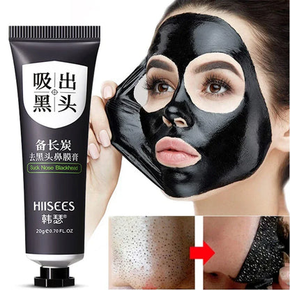 1PC Blackhead Remover Face Mask Cream Oil-Control Nose Black Dots Mask Acne Deep Cleansing Beauty Cosmetics Women Skin Care